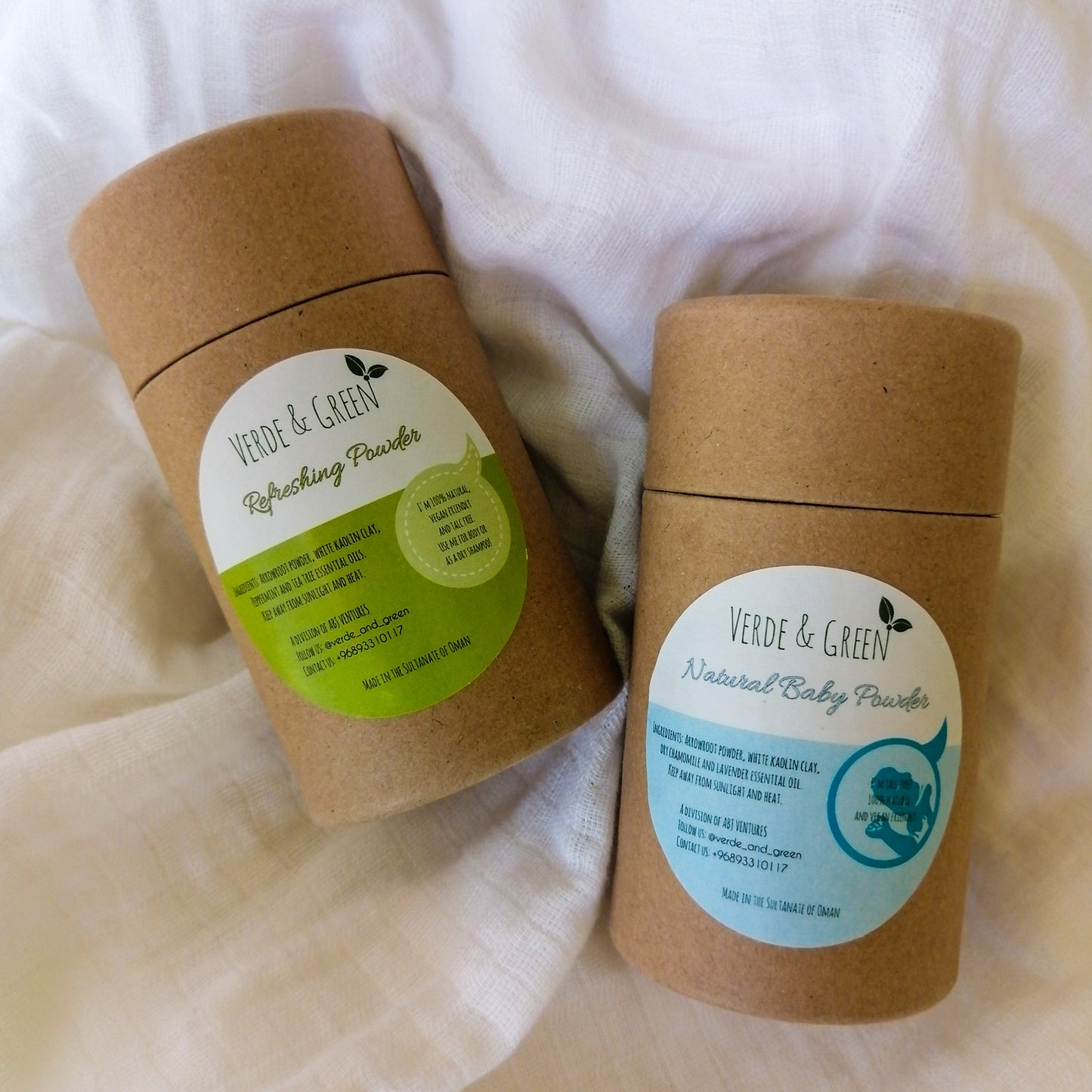 Verge & Green Baby Powder