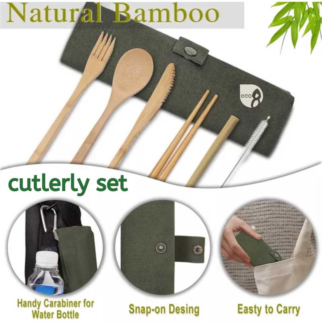 Bamboo Cutlery Set