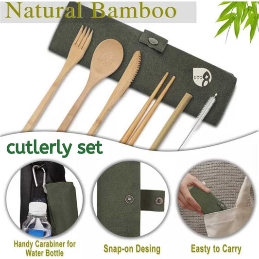 Bamboo Cutlery Set