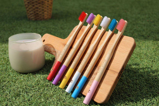Organic Bamboo Eco 8 Toothbrush - Kids