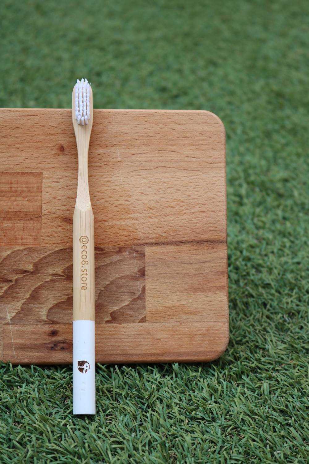 Organic Bamboo Eco 8 Toothbrush - Adults