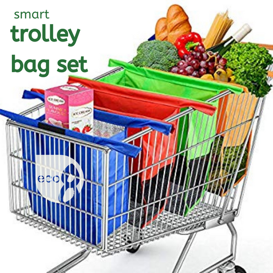 Smart Trolley Shopping Bags Set
