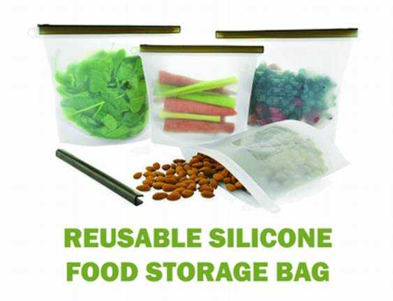 Reusable Silicon Food Storage Bags 500 ml